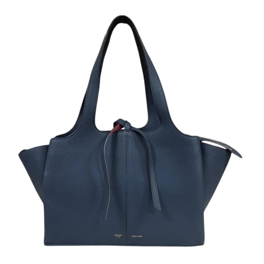 CELINE（セリーヌ） トライフォールド スモール トートバッグ レザー 