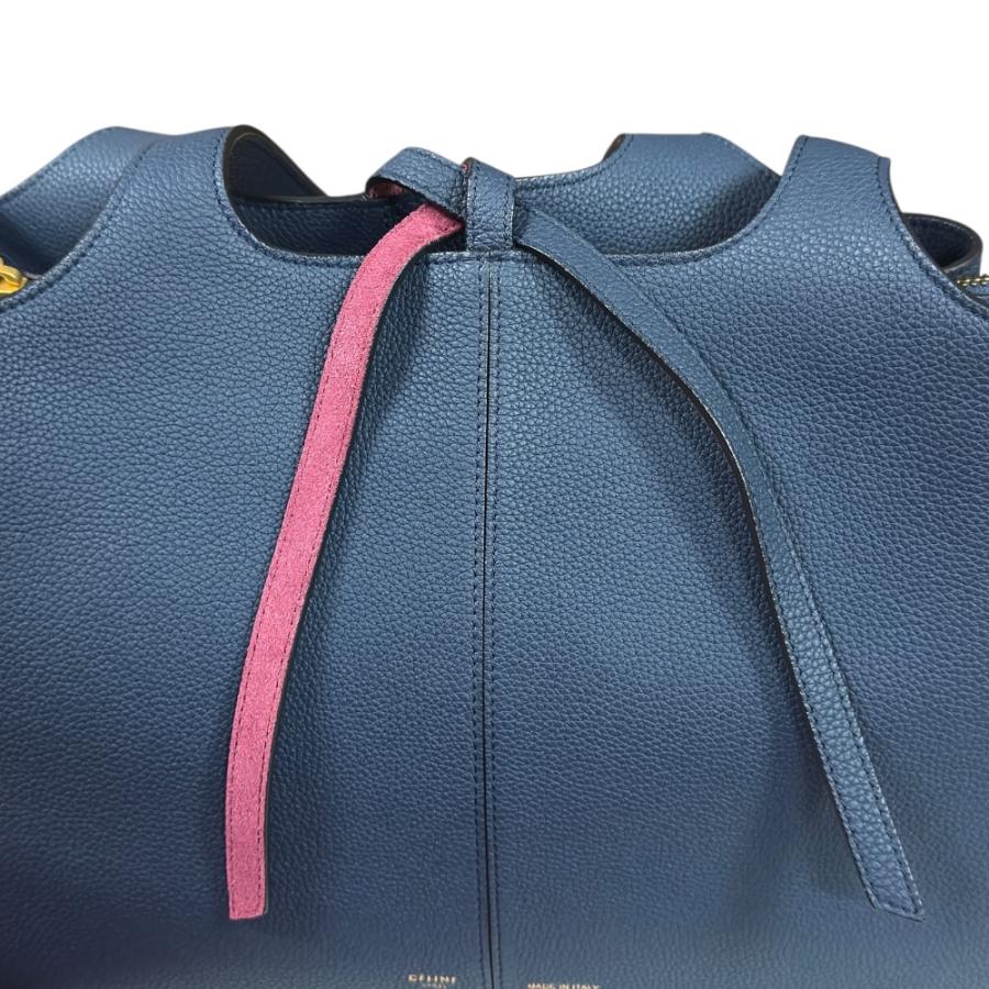 CELINE（セリーヌ） トライフォールド スモール トートバッグ レザー