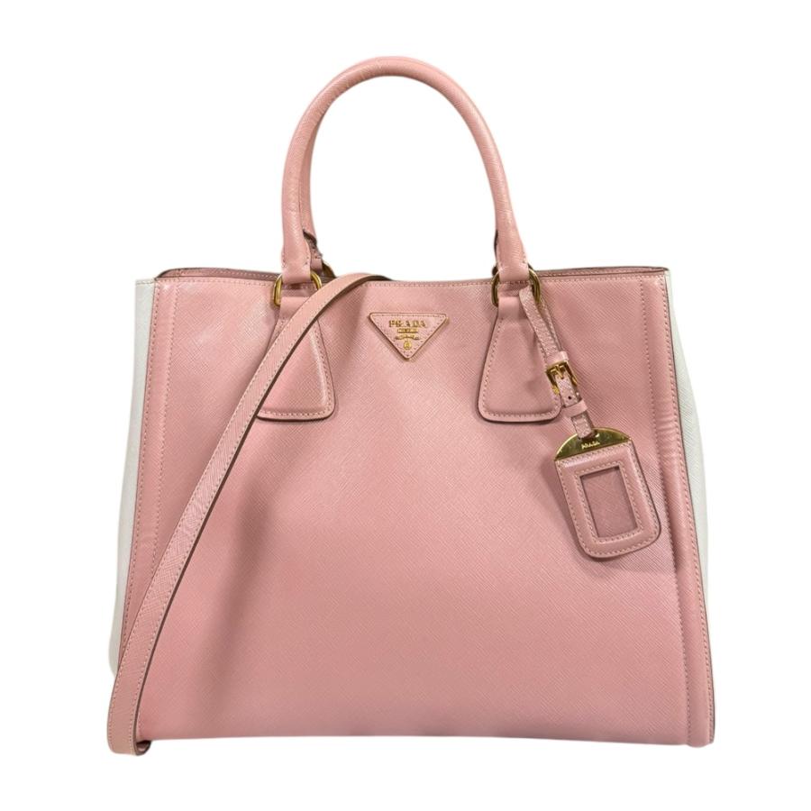 PRADA（プラダ） サフィアーノ ショルダーバッグ レザー BN2438 ピンク