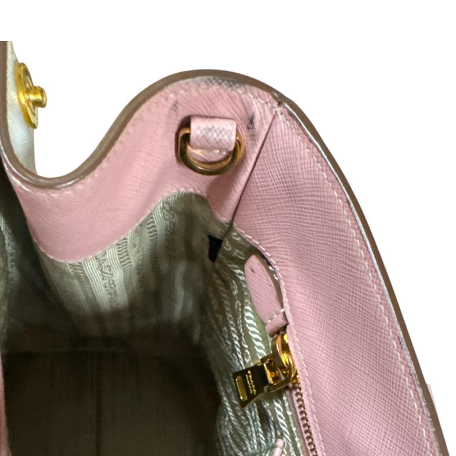 PRADA（プラダ） サフィアーノ ショルダーバッグ レザー BN2438 ピンク