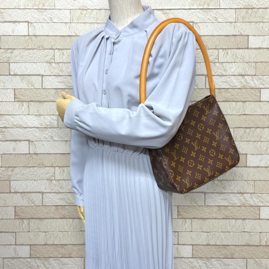ルイ・ヴィトン LOUIS VUITTON ルーピングMM M51146 ブラウン モノグラムキャンバス レディース ショルダーバッグ 800000115057000-3_1200x.jpg?v=