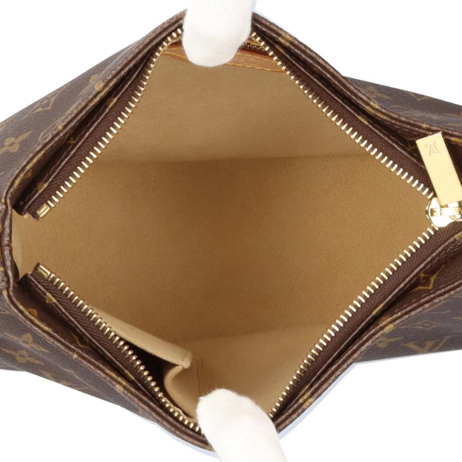 ルイ・ヴィトン LOUIS VUITTON ルーピングMM M51146 ブラウン モノグラムキャンバス レディース ショルダーバッグ ルイヴィトンルーピングMM 14145 ブラウン レディース モノグラム