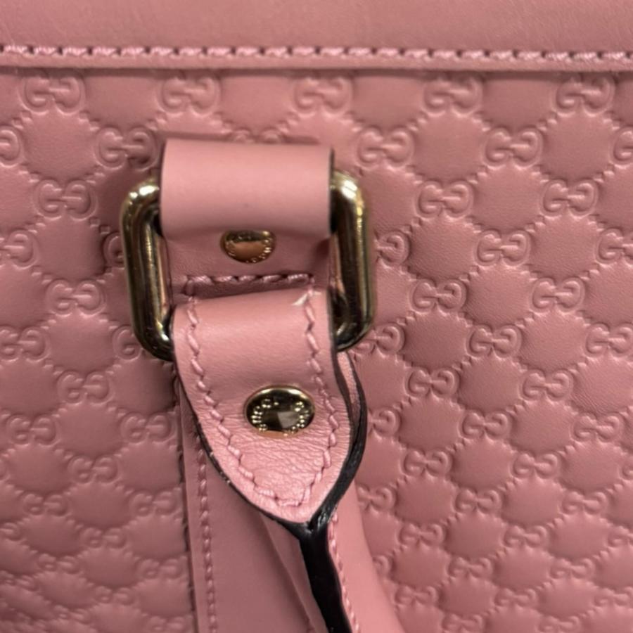 GUCCI（グッチ） マイクログッチシマ ショルダーバッグ レザー 449655