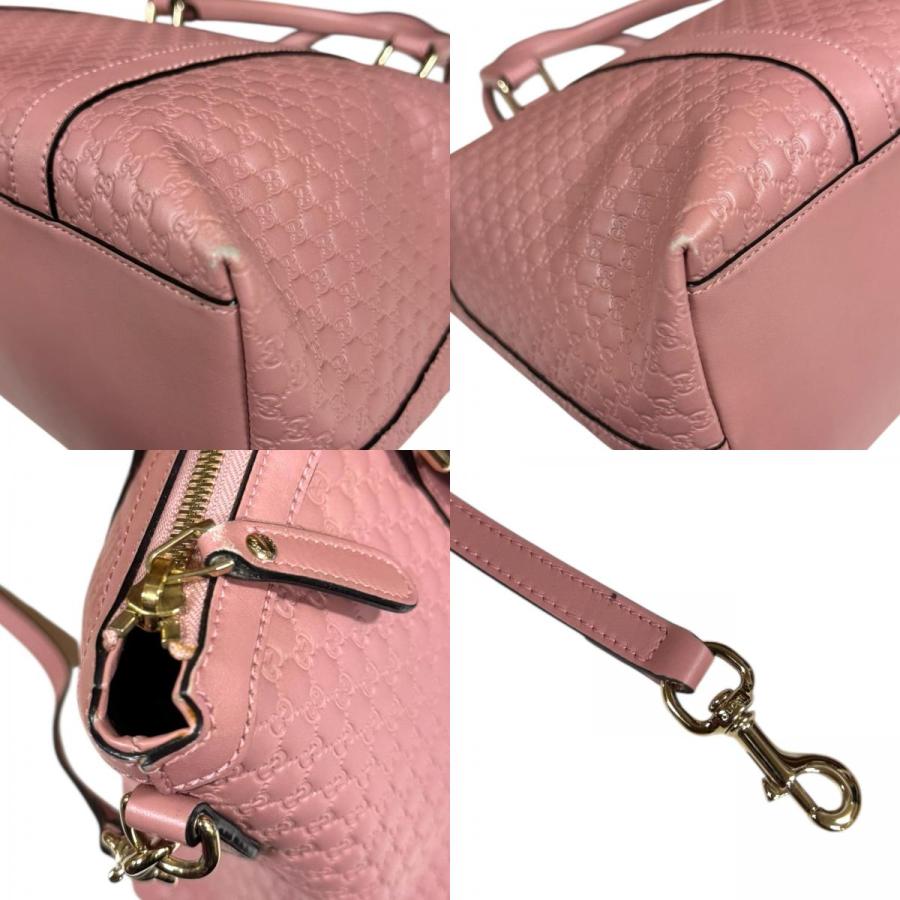 GUCCI（グッチ） マイクログッチシマ ショルダーバッグ レザー 449655