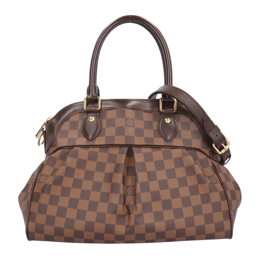 ルイヴィトン トレヴィPM ダミエ ショルダーバッグ ダミエキャンバス N51997 ブラウン レディース LOUIS VUITTON  中古 LOUIS VUITTON（ルイ・ヴィトン） トレヴィPM ダミエ ショルダーバッグ