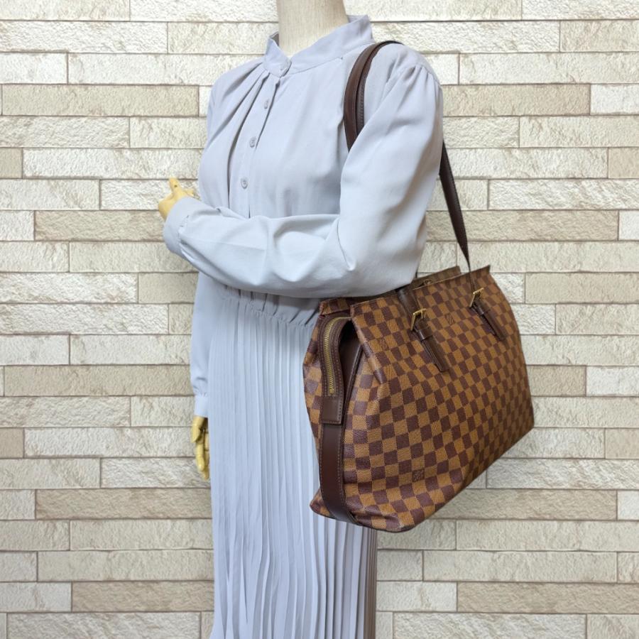 美品 ルイヴィトンダミエ チェルシー トートバッグショルダーバッグ ブラウン 楽天市場】【10%OFF】 ルイヴィトン ショルダーバッグ