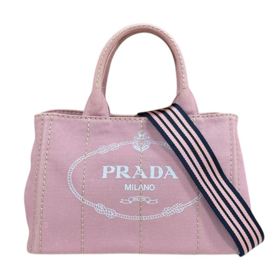 PRADA（プラダ） カナパトートSS ショルダーバッグ キャンバス 1BG439