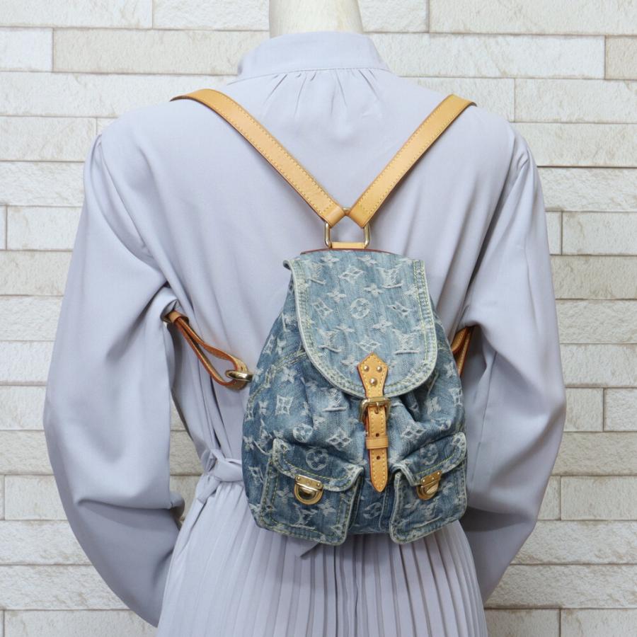 LOUIS VUITTON ルイヴィトン サックアドPM モノグラムデニム LOUIS VUITTON ルイヴィトン サックアドPM モノグラムデニム