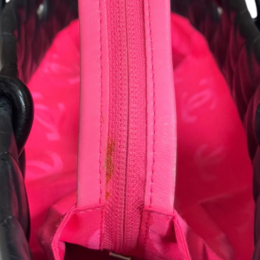 CHANEL（シャネル） カンボン トートバッグ レザー A25169 ブラック