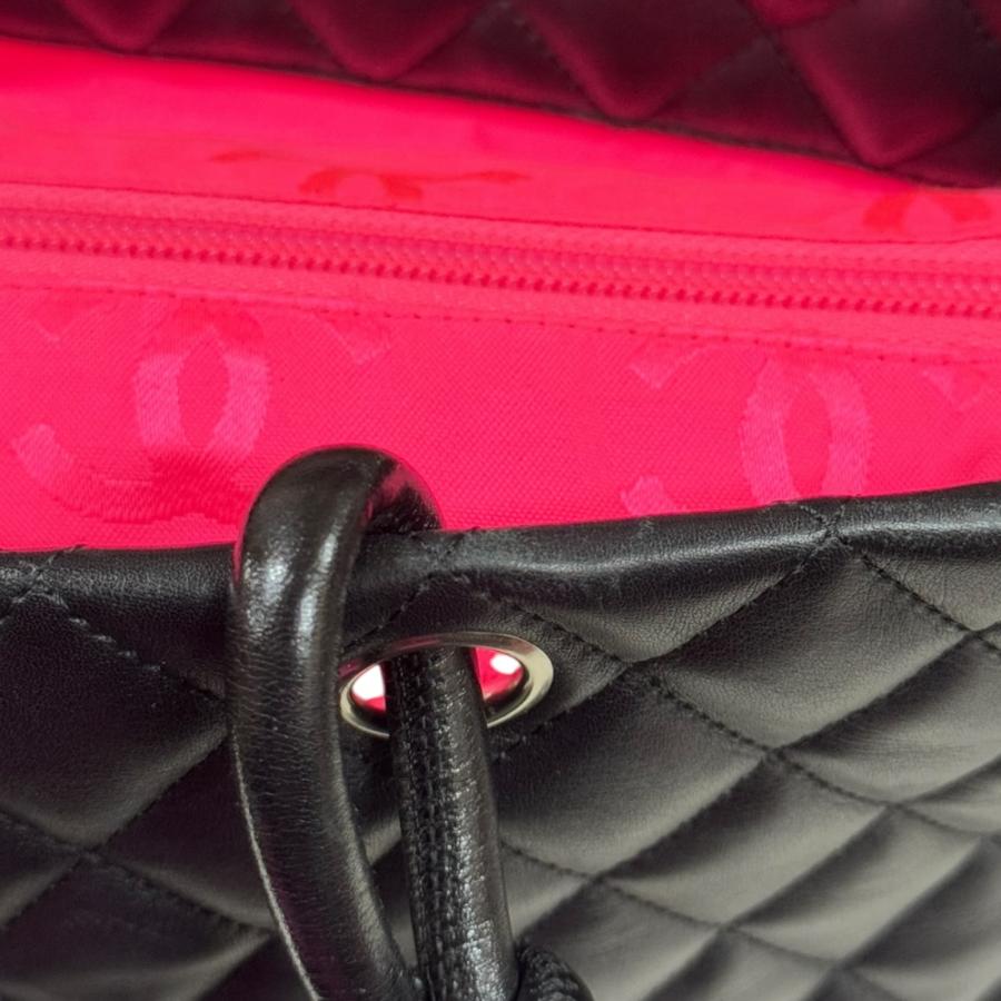 CHANEL（シャネル） カンボン トートバッグ レザー A25169 ブラック