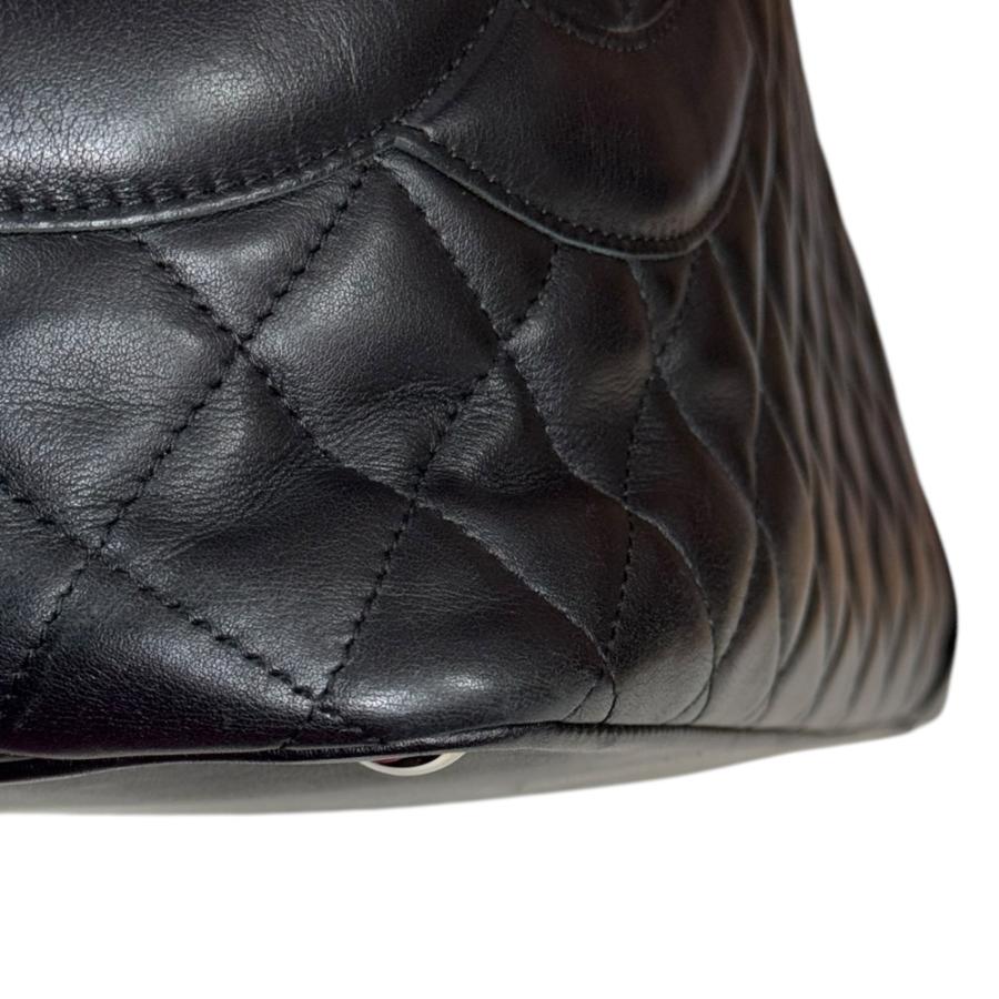 CHANEL（シャネル） カンボン トートバッグ レザー A25169 ブラック