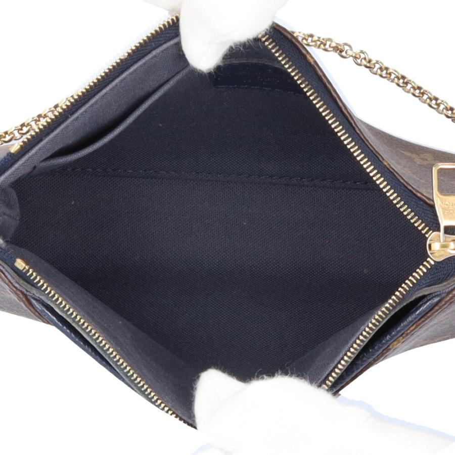 ルイヴィトン パラスクラッチ モノグラム ショルダーバッグ モノグラムキャンバス M44058 ブラウン レディース LOUIS VUITTON  中古 LOUIS VUITTON ルイヴィトン パラスクラッチ モノグラム ショルダー