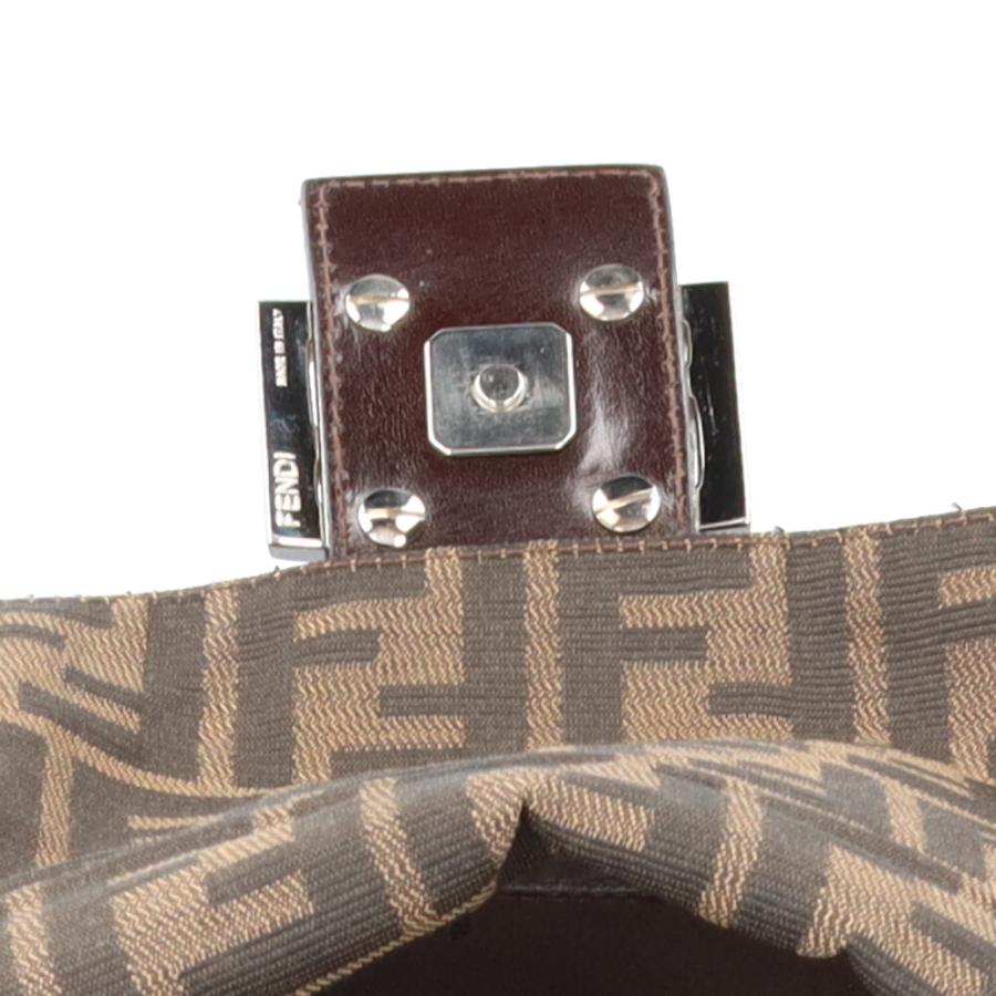 FENDI（フェンディ） マンマバケット ズッカ ショルダーバッグ