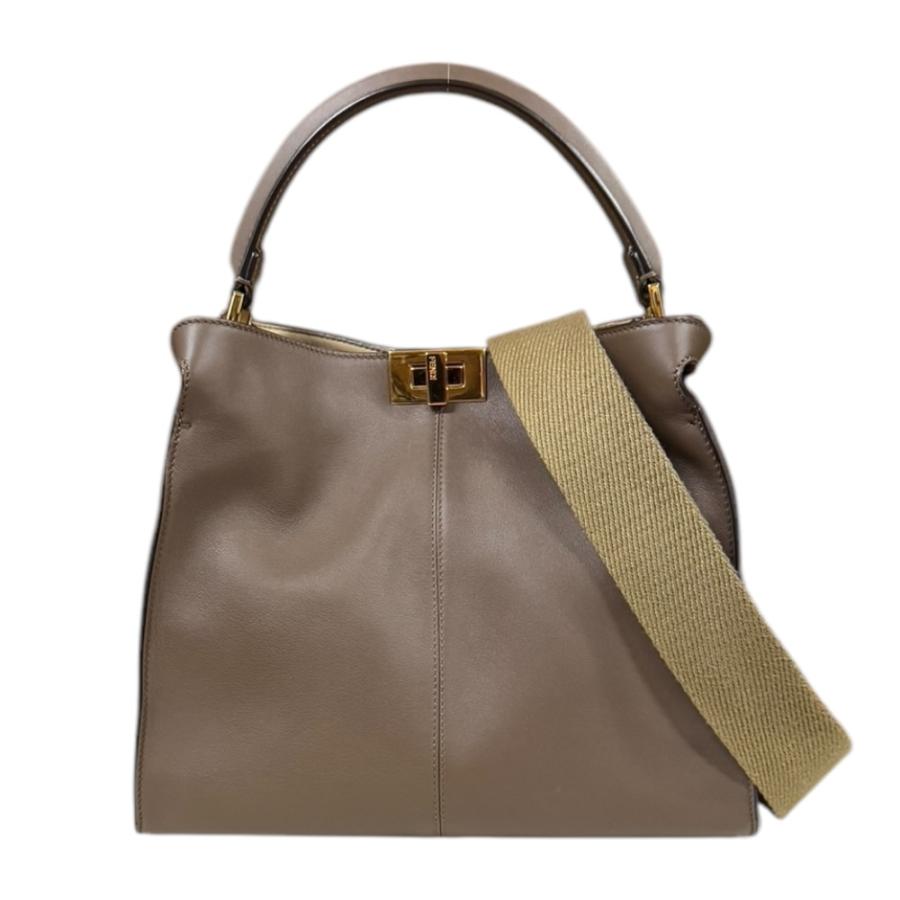 フェンディ ピーカブー エックスライト ショルダーバッグ レザー 8BN310 ブラウン レディース FENDI  中古 楽天市場】フェンディ ピーカブー エックスライト ショルダーバッグ