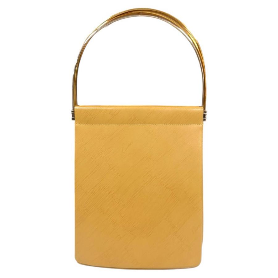 Cartier（カルティエ） トリニティ ハンドバッグ レザー ブラウン