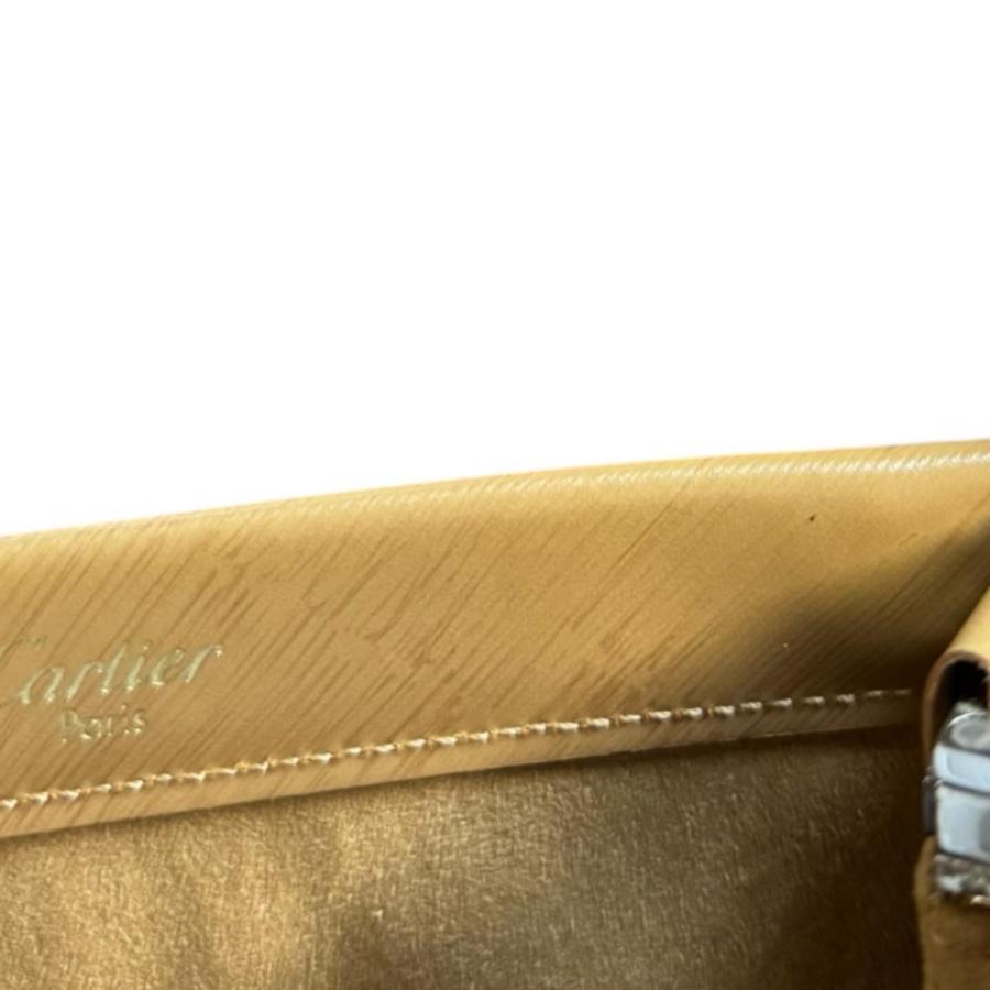 Cartier（カルティエ） トリニティ ハンドバッグ レザー ブラウン
