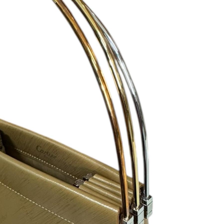 Cartier（カルティエ） トリニティ ハンドバッグ レザー ブラウン