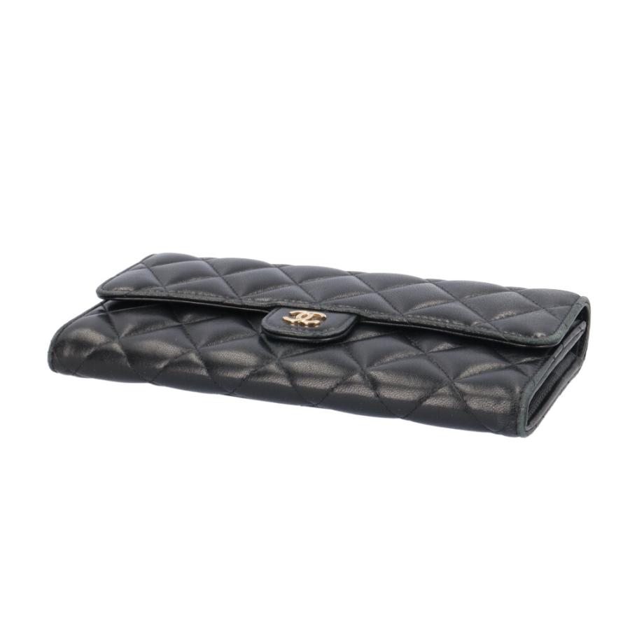 CHANEL（シャネル） クラシックロングフラップウォレット マトラッセ