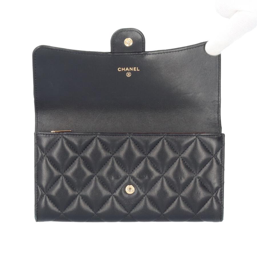CHANEL（シャネル） クラシックロングフラップウォレット マトラッセ