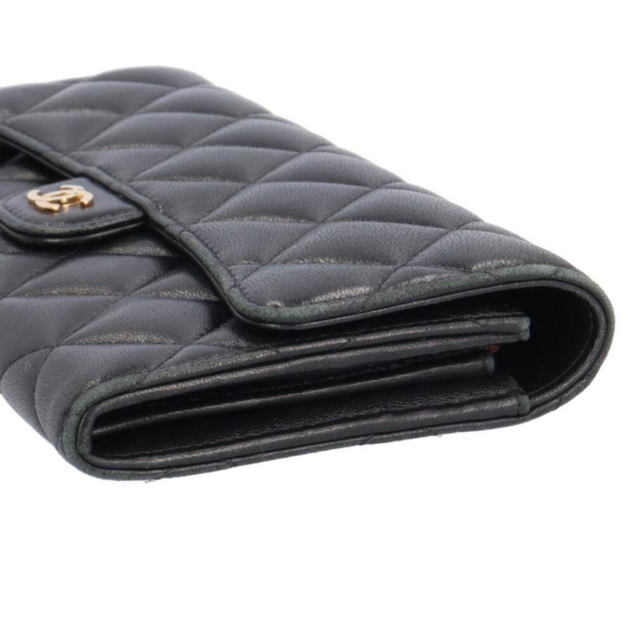 CHANEL（シャネル） クラシックロングフラップウォレット マトラッセ 