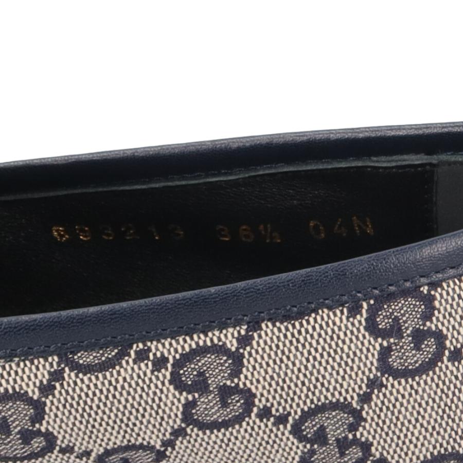 GUCCI（グッチ） ホースビット ローファー GGキャンバス 693213