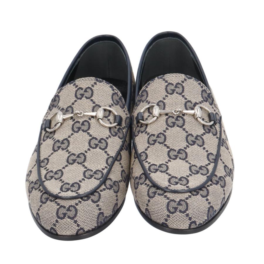新品未使用 GUCCI ローファーGGキャンバス ホースビット 693213 GUCCI（グッチ） ホースビット ローファー GGキャンバス 693213