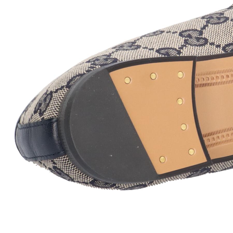 新品未使用 GUCCI ローファーGGキャンバス ホースビット 693213 GUCCI（グッチ） ホースビット ローファー GGキャンバス 693213