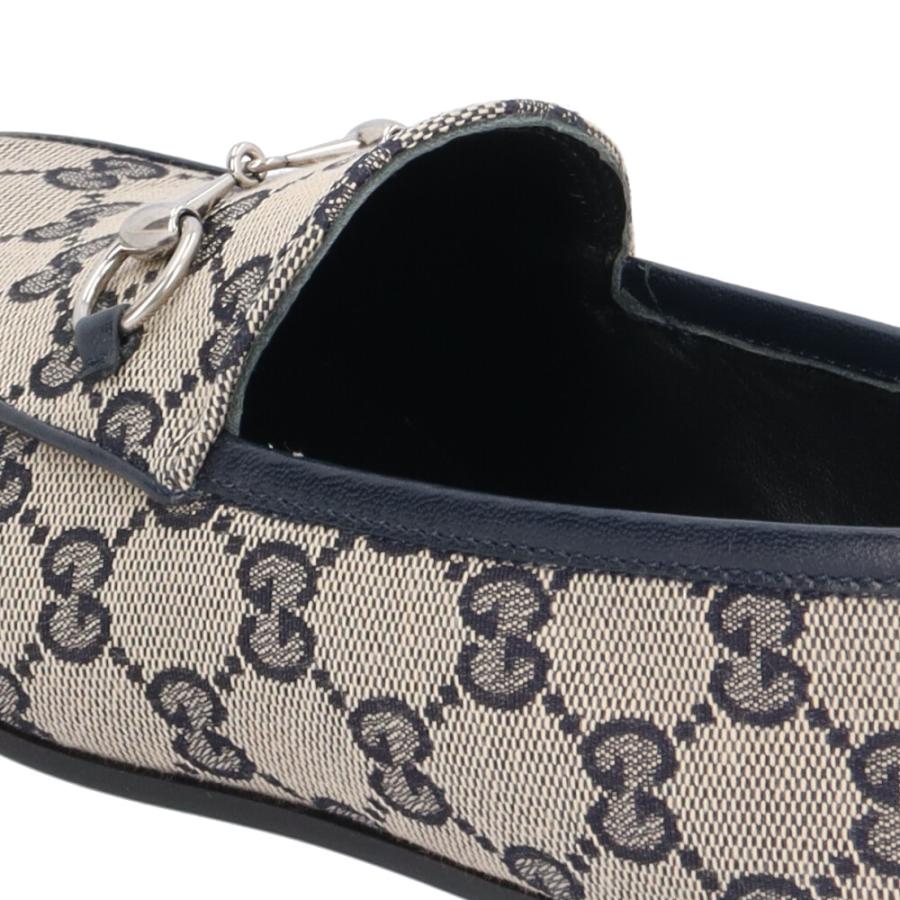 GUCCI（グッチ） ホースビット ローファー GGキャンバス 693213