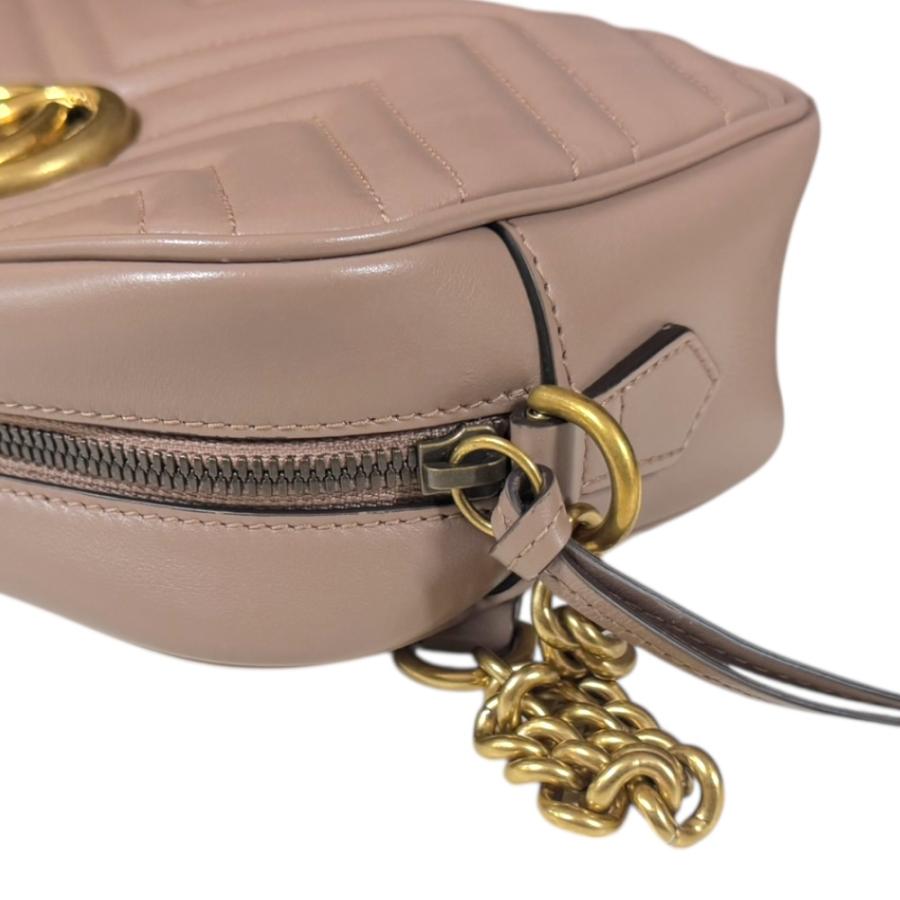 GUCCI（グッチ） GGマーモント ショルダーバッグ レザー 447632 