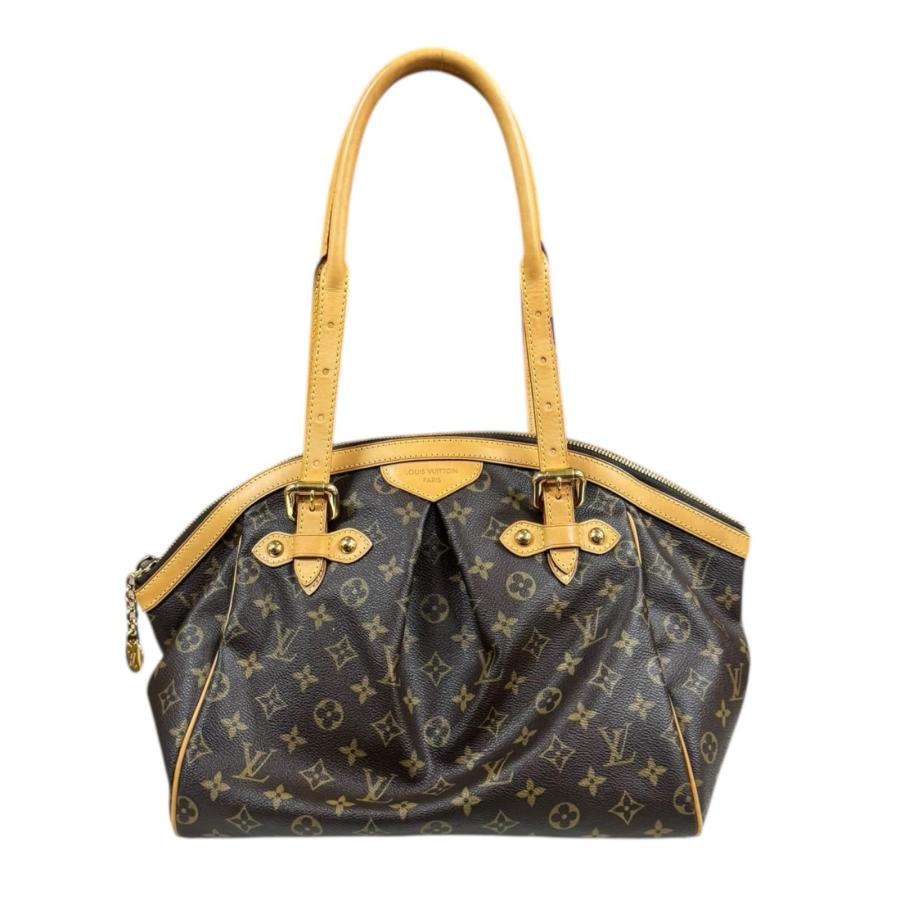 ルイ・ヴィトン LOUIS VUITTON ティヴォリGM ハンドバッグ バッグ PVCコーティングキャンバス レザー モノグラム レディース ブラウン系 M40144 【中古】 LOUIS VUITTON（ルイ・ヴィトン） ティボリGM モノグラム ハンドバッグ