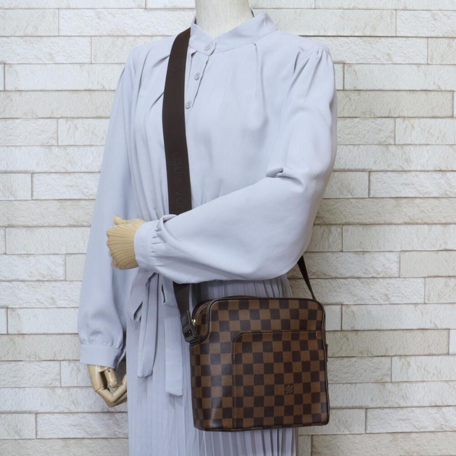 LOUIS VUITTON ルイヴィトン オラフPM ダミエ ショルダーバッグ LOUIS VUITTON ルイヴィトン オラフPM ダミエ ショルダーバッグ
