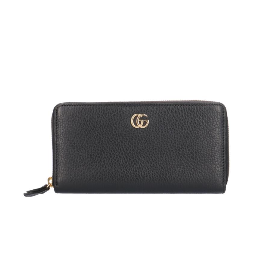グッチ GGマーモント 長財布 レザー 456117 ユニセックス GUCCI  中古 GUCCI（グッチ） GGマーモント 長財布 レザー 456117 ユニセックス
