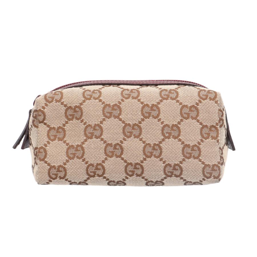 GUCCI グッチ ポーチ GGキャンバス 29596 レディース 中古 美品