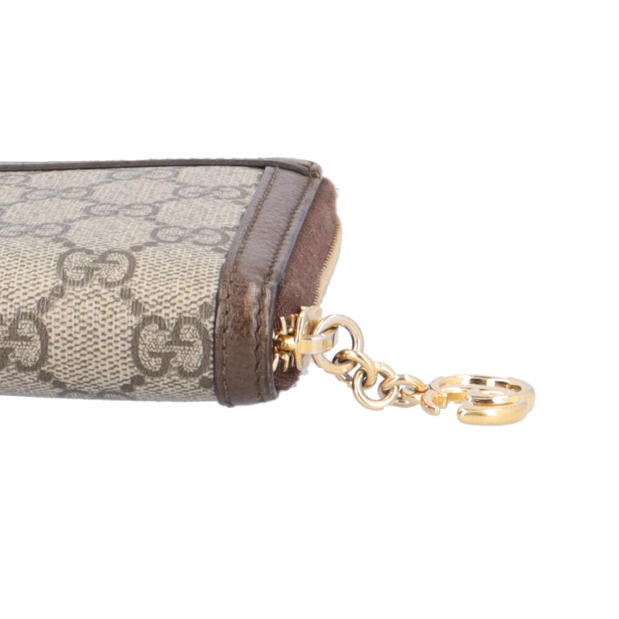 グッチ GG ジップアラウンドウォレット オフィディア 長財布 GGスプリームキャンバス 523154 レディース GUCCI  中古 グッチ GGジップ アラウンドウォレット オフィディア 長財布 GG