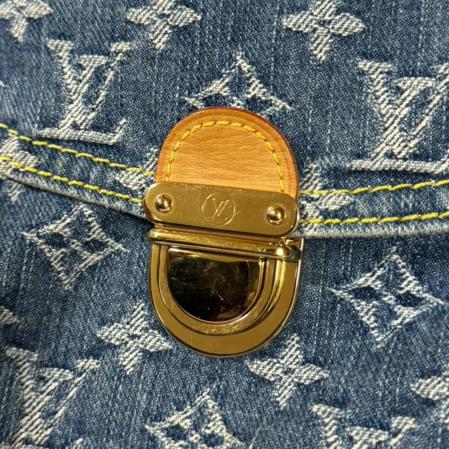 LOUIS VUITTON（ルイ・ヴィトン） ミニプリーティ モノグラムデニム