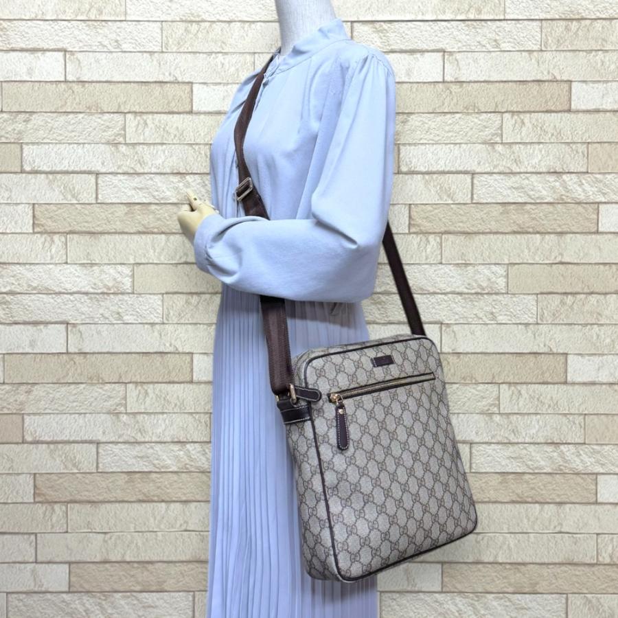 GUCCIスプリームキャンバスメッセンジャーバック gucci GGスプリーム キャンバス メッセンジャーバッグ 【公式通販】