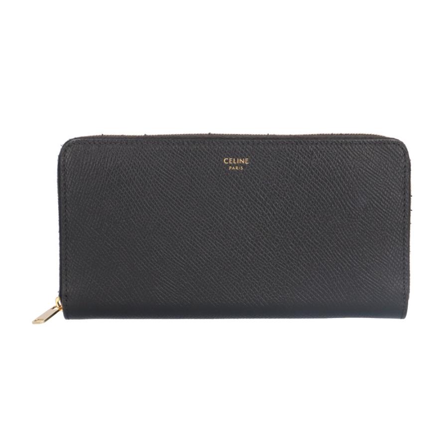 CELINE セリーヌ ラージジップドウォレット 長財布 レザー