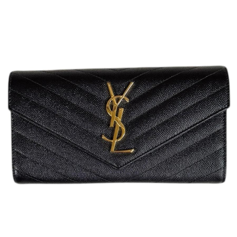 サンローラン 長財布 レザー 372264 レディース SAINT LAURENT 中古 美