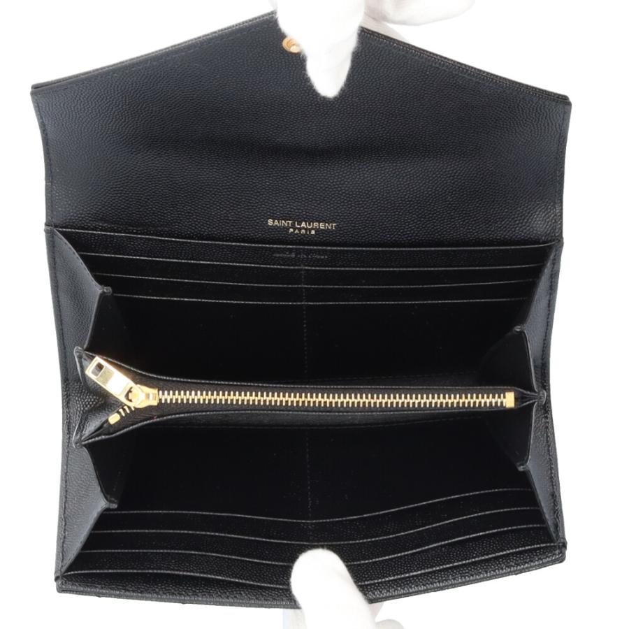 サンローラン 長財布 レザー 372264 レディース SAINT LAURENT 中古 美