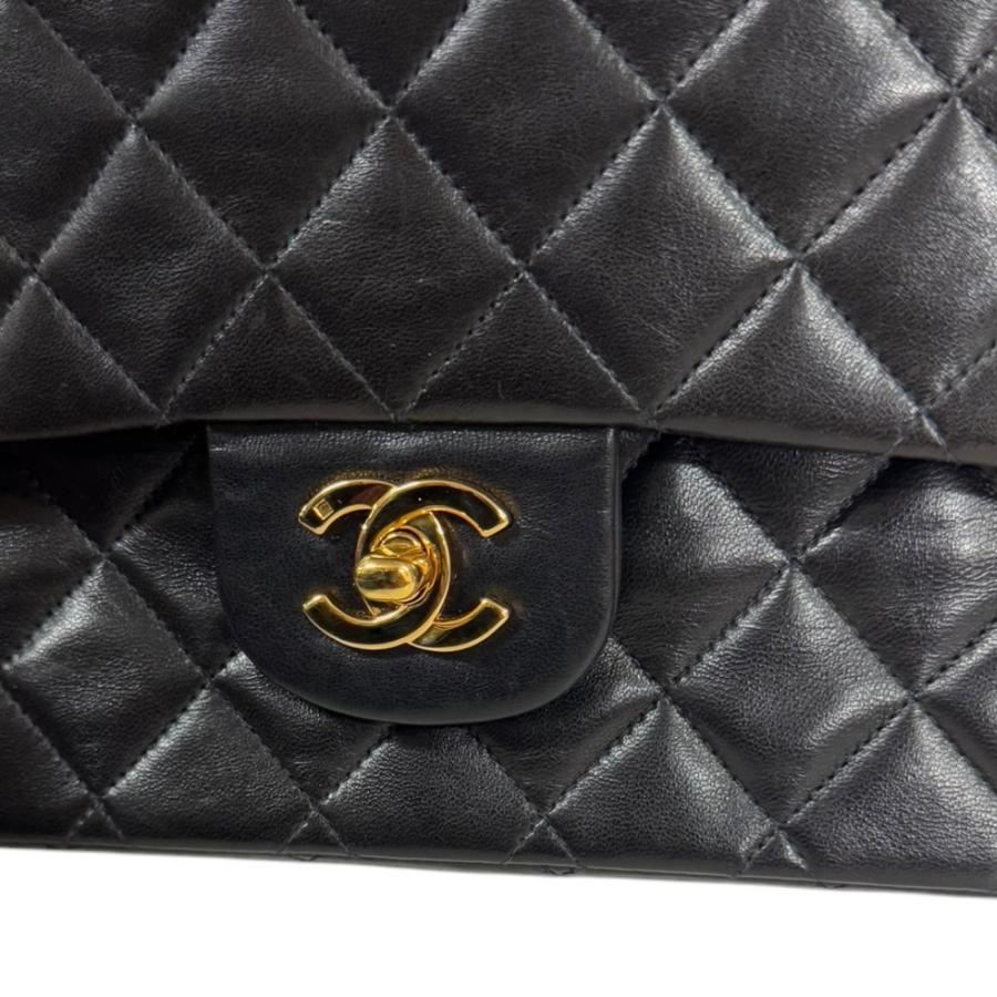 中古 シャネル CHANEL A01112 3番台 レディース ショルダーバッグ マトラッセ ブラック ラムスキン CHANEL（シャネル） マトラッセ ショルダーバッグ ラムスキン A01112