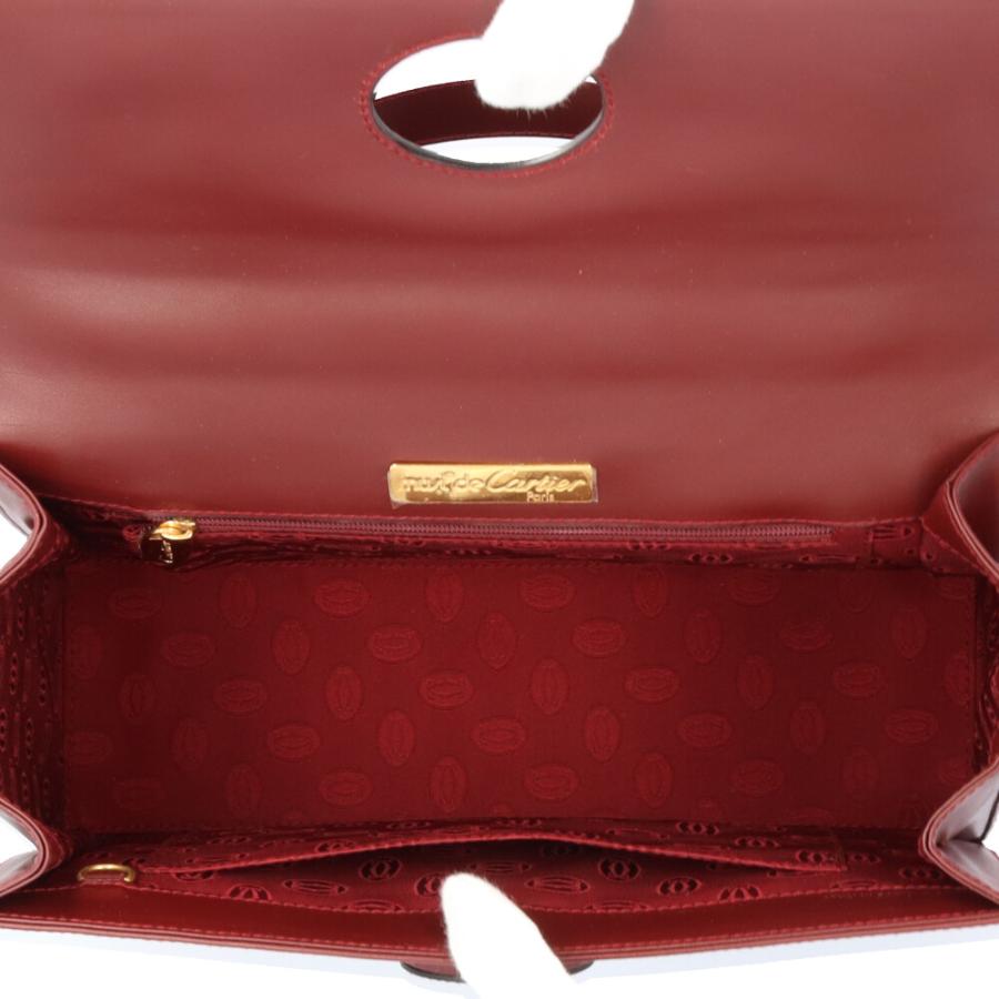 Cartier（カルティエ） マスト ドゥ マストライン ハンドバッグ レザー