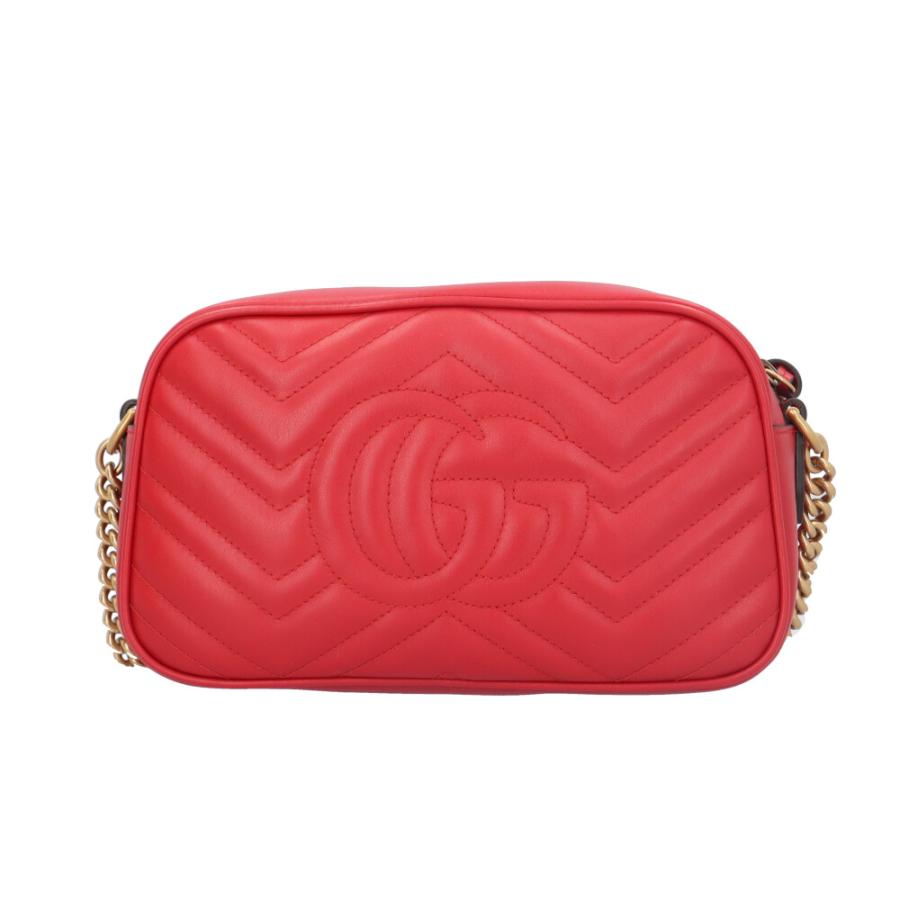 GUCCI（グッチ） スモール カメラバッグ GGマーモント ショルダー