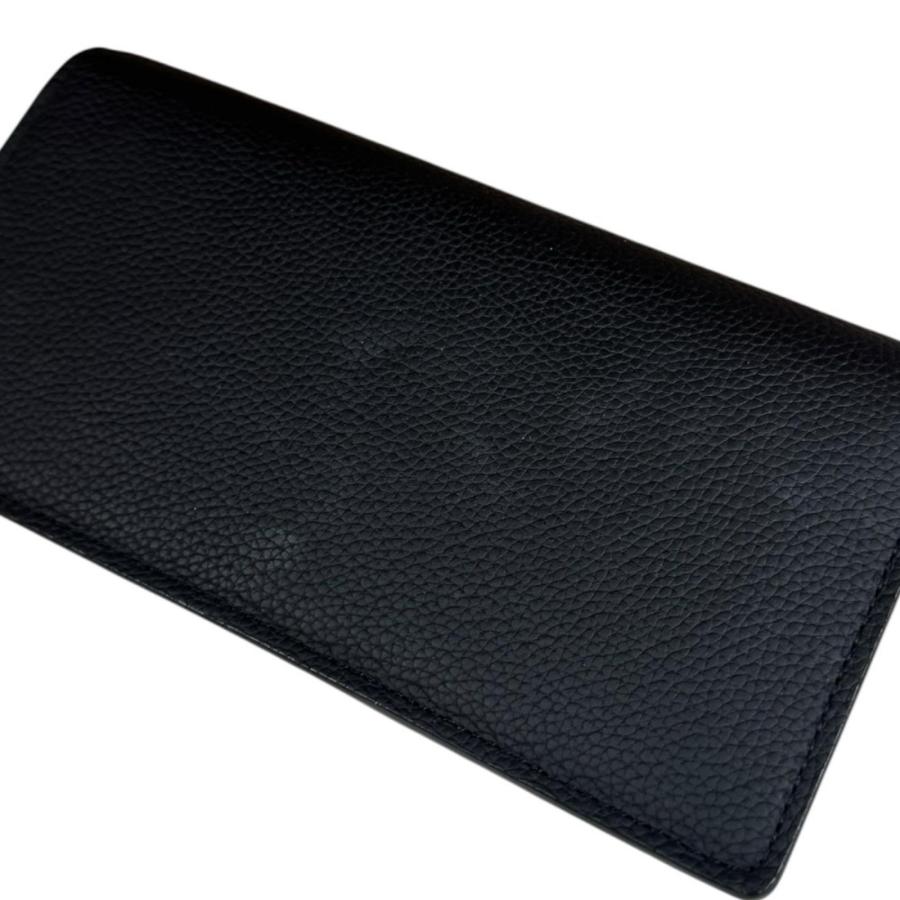 ルイヴィトン LOUIS VUITTON ポルトフォイユ・ブラザ NM M69980 LV アエログラム 2つ折り 長財布 グレインレザー ブラック LOUIS VUITTON（ルイ・ヴィトン） 長財布 ポルトフォイユ ブラザ NM
