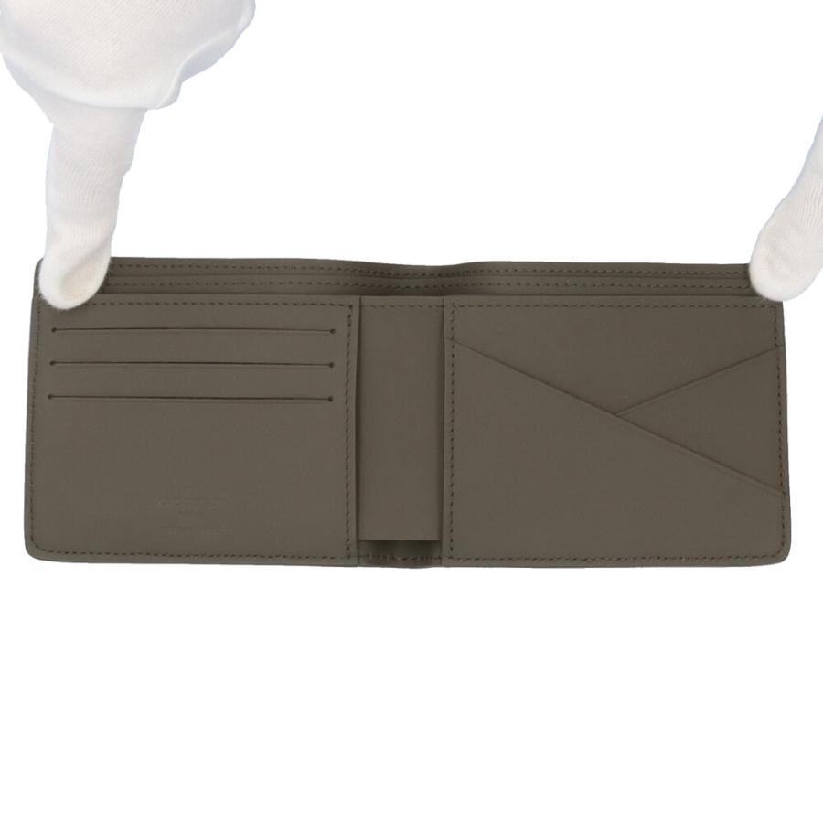 ルイ ヴィトン LOUIS VUITTON アエログラム ポルトフォイユ･ミュルティプル M81734 カーキ 未使用 財布 LOUIS VUITTON（ルイ・ヴィトン） ポルトフォイユ・ミュルティプル