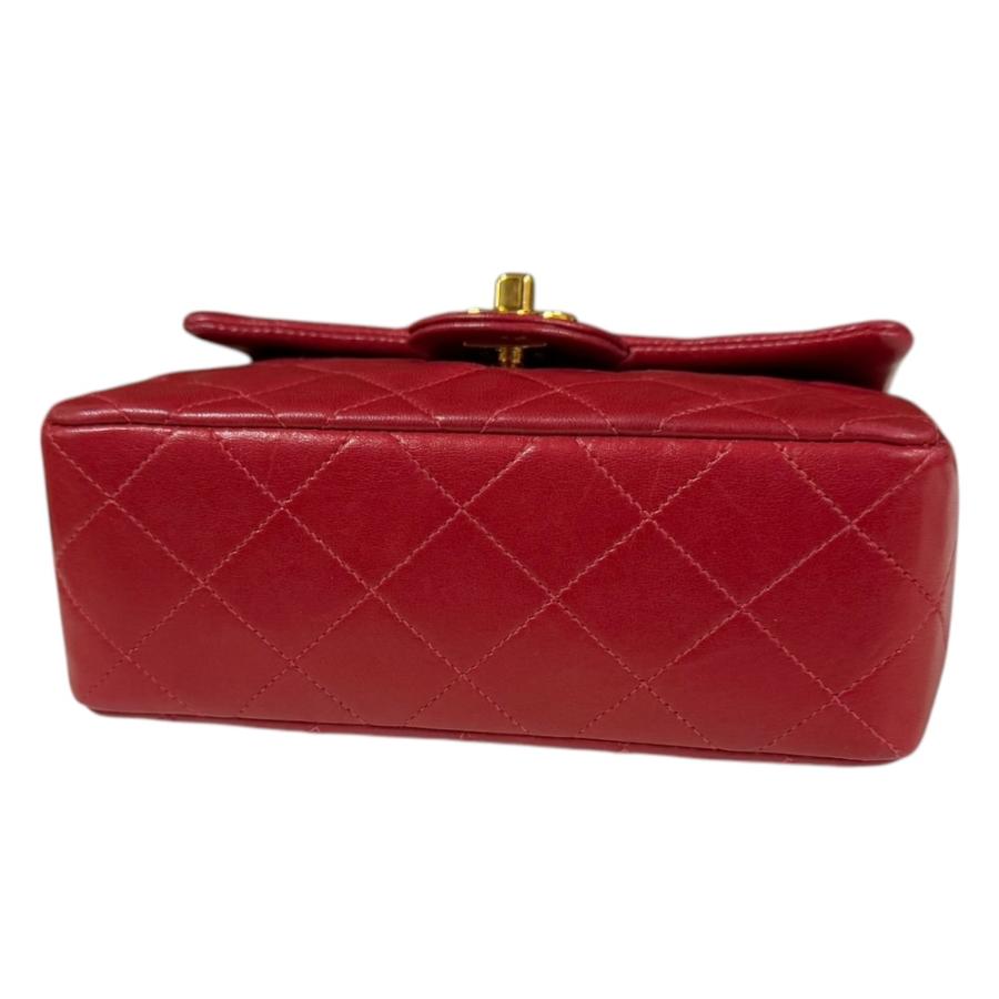 CHANEL（シャネル） ミニマトラッセ ショルダーバッグ ラムスキン