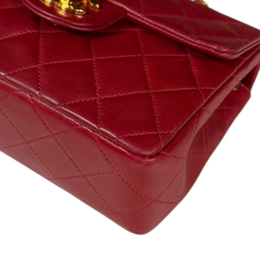 CHANEL（シャネル） ミニマトラッセ ショルダーバッグ ラムスキン