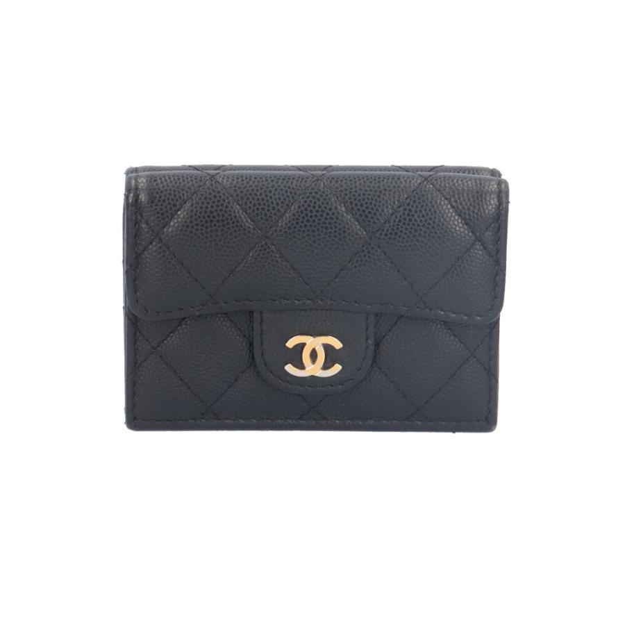 CHANEL シャネル クラシックスモールフラップウォレット マトラッセ  