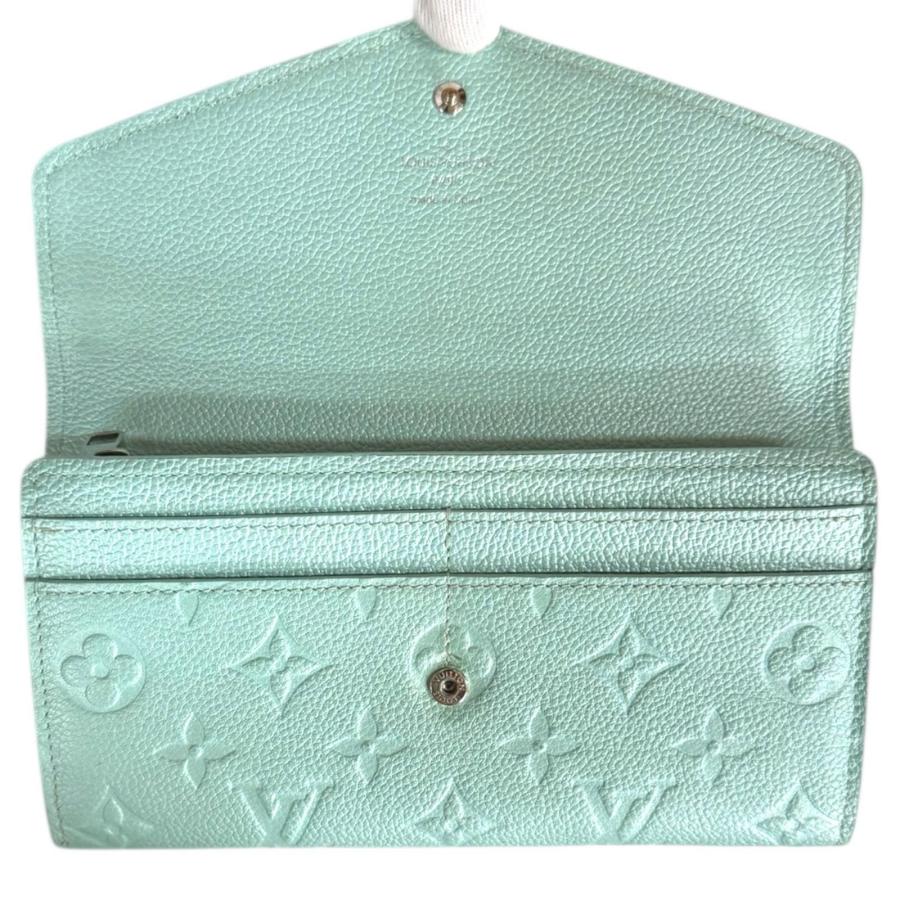 【美品】　ルイヴィトン　ポルトフォイユサラ　モノグラム　長財布　レディース LOUIS VUITTON（ルイ・ヴィトン） ポルトフォイユ サラ モノグラムアン