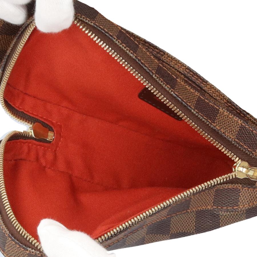 ダミエパターン ボディバッグ ブラウン、ノベルティプロフ必見 LOUIS VUITTON ルイヴィトン ダミエ ジェロニモス 後期型 ブラウン