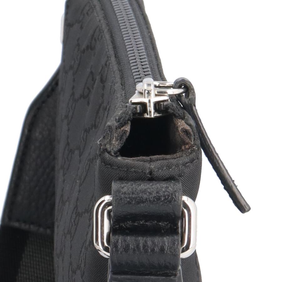 グッチ アウトレット品 ショルダーバッグ 449183 ブラック ユニセックス GUCCI  中古 GUCCI（グッチ） アウトレット品 ショルダーバッグ 449183 ブラック